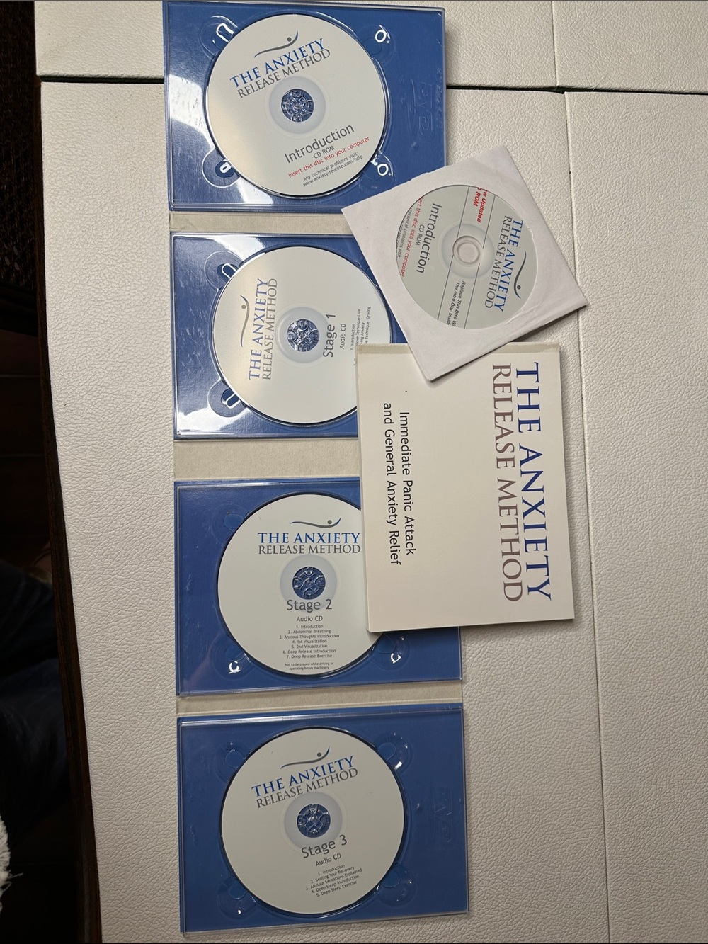 The Anxiety Release Method CD - White